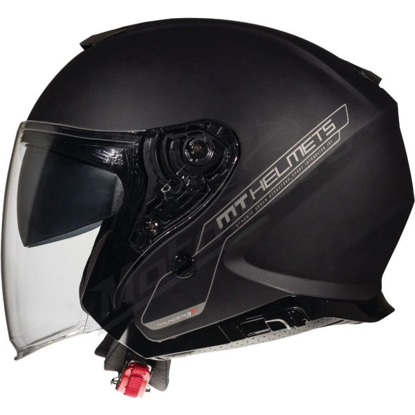 Mt Helmets atviras šalmas thunder 3 sv jet solid