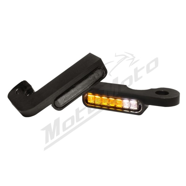 HEINZ BIKES LED Handlebar Turn Signals/ Position Lights Harley Davidson XL / XLH 883/1200 90-03