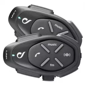 Interphone Link Bluetooth pasikalbėjimo įranga 2kompl.