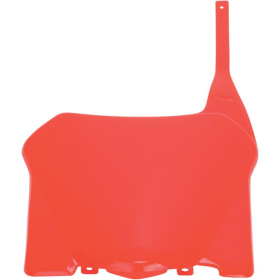 UFO Front Number Plate Honda CRF 250-450R 08-09 Red