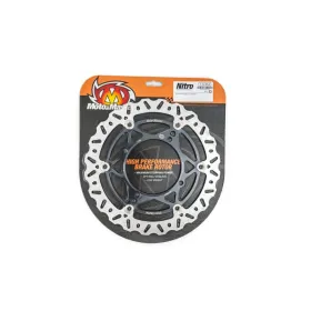 MOTO-MASTER Nitro MX Front Floating Brake Disc Bimota BX / Kawasaki KX 250/450 15-24