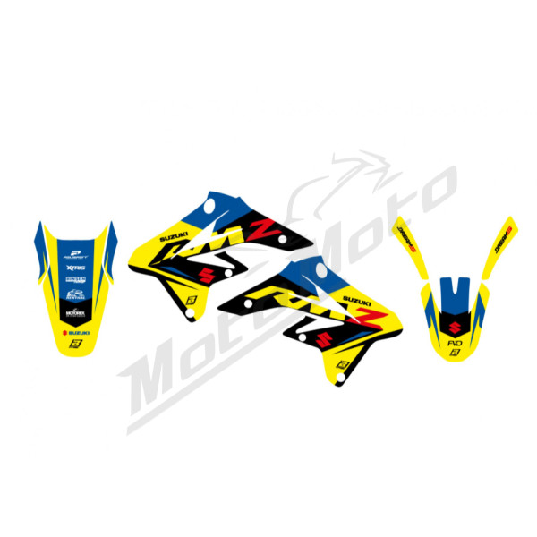 Blackbird DREAM 5 grafikos lipdukų kompl. SUZUKI RMZ 250 07-09