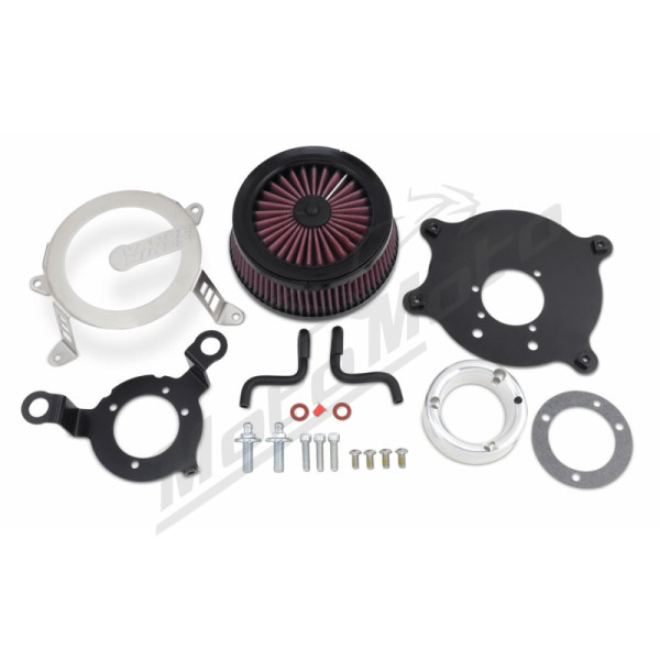 VANCE & HINES VO2 Cage Fighter Air Intake Kit Harley Davidson FLD / FLSTC / FLSTF / FLSTN / FXD / FXDB / FXDC / FXDL / FXDWG / FXS / FXSTB / FXSTS 1340-1800 96-17