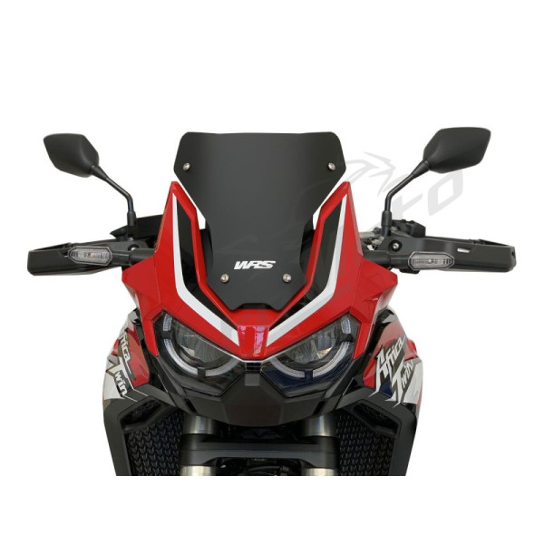 WRS HO031NO SPORT Priekinis stiklas Matinis Juodas Honda CRF 1100L ABS 20-23