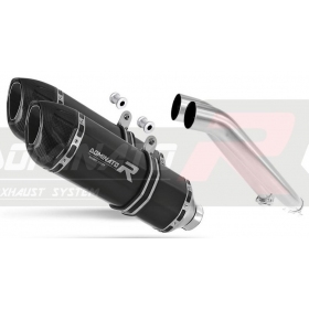 Exhausts kit Dominator HP1 BLACK CAGIVA V-RAPTOR 1000