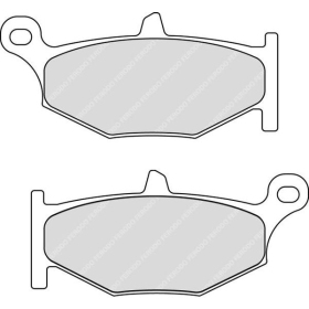 Ferodo Brake pads rear 40,7x89,4x9,8mm Suzuki GSX / GSX-R 600-1300 06-12