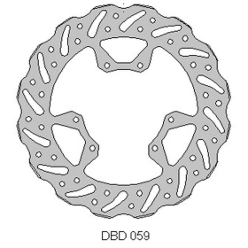 Delta braking front brake disc (260x101,2x4mm) Honda CRF 250-450 15-21