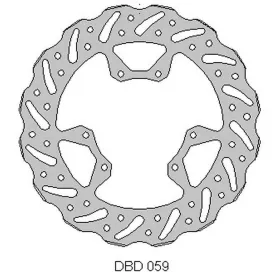 Delta braking front brake disc (260x101,2x4mm) Honda CRF 250-450 15-21