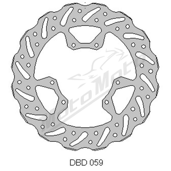 Delta braking front brake disc (260x101,2x4mm) Honda CRF 250-450 15-21