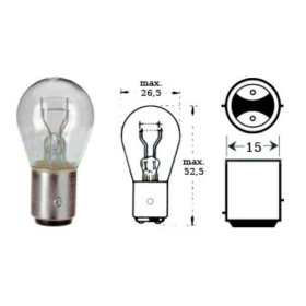 Bulb 12v 21/5w Bay15d