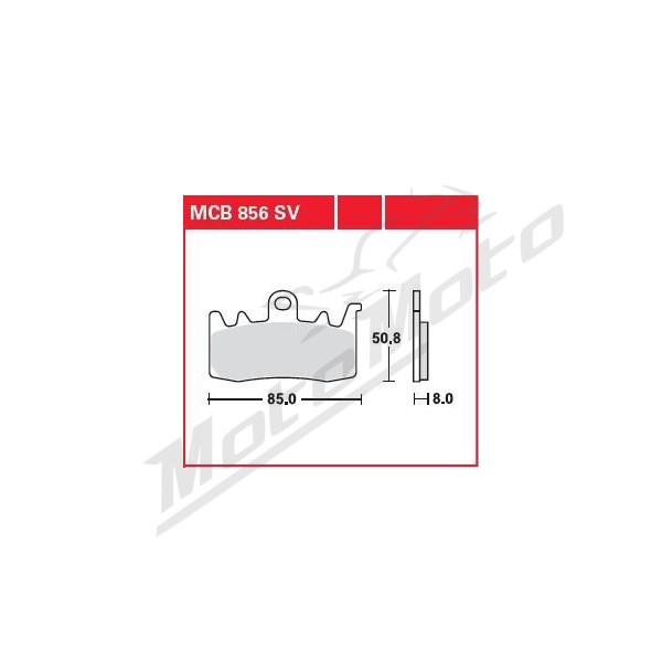 TRW SV Series Sindered Brake Pads Aprilia / Benelli / BMW / Can Am / Ducati / Harley Davidson / Indian / Kawasaki / Kymco / MV Agusta / Triumph 550-1250cc 13->