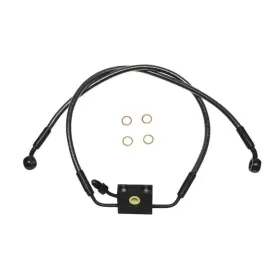 MAGNUM SHIELDING Priekinių apatinių stabdžių žarnelės kompl. ABS juodas Harley Davidson FLFB / FLXFB / FXFBS / FXLRS / XL 1200/1868 18-23