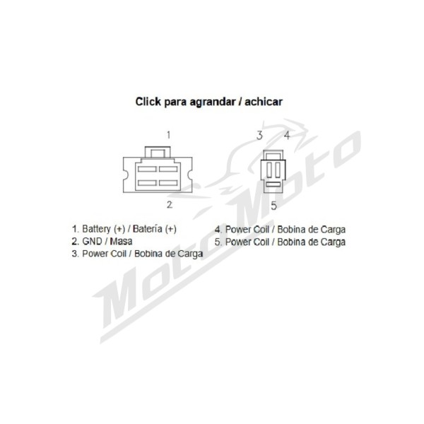 TECNIUM by DZE Regulator SYM / Peugeot / Honda / Kymco / Malaguti 125/250 88-18