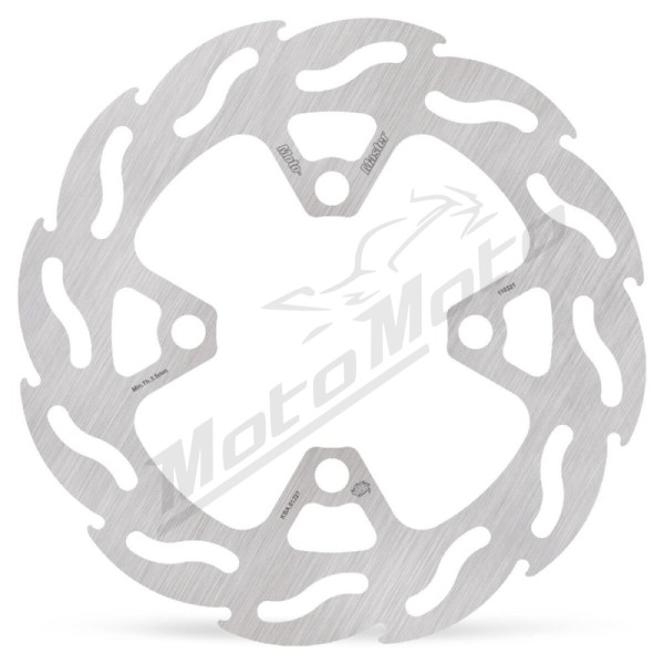 MOTO-MASTER Flame Rear Brake Disc Kawasaki KFX 450R 08-14