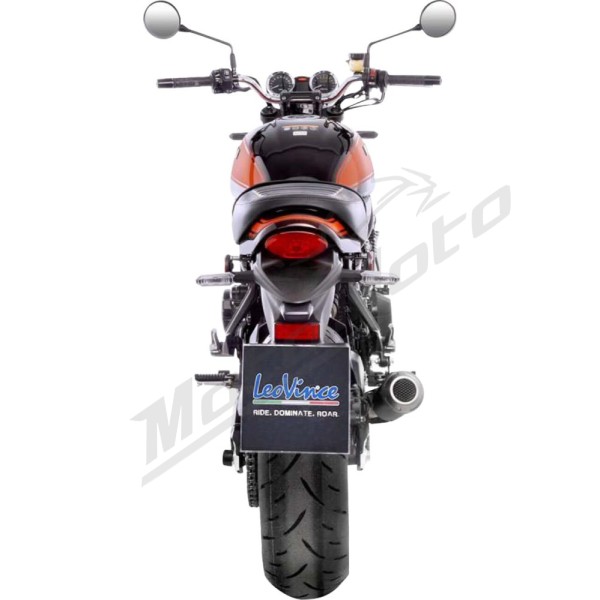 LEOVINCE LV-10 Black Edition Slip-On Muffler  KAWASAKI Z 900 18-24