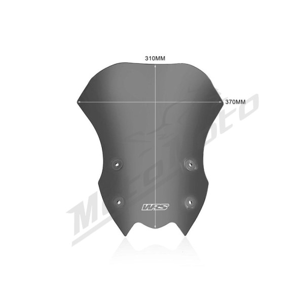 WRS TOURING Windscreen Dark Smoke Kawasaki Z 900 ABS 20-24