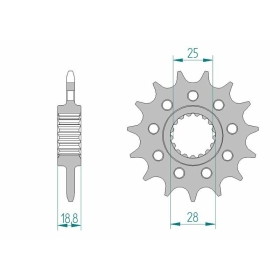 AFAM Steel Standard Front Sprocket 61802 - 520 15-16 teeth APRILIA RSV4 1000-1100cc 09-24