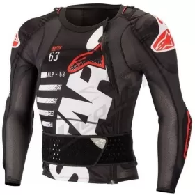 SALE! Alpinestars Sequence Protection Jacket Long Sleeve XXL BLACK/BALTA