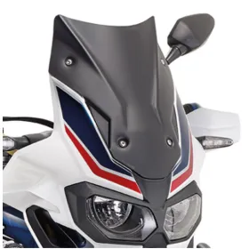 KAPPA Priekinis stiklas juodatas matinis Honda CRF 1000L Africa Twin 16-19