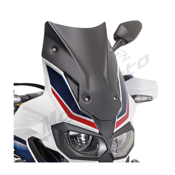 KAPPA Windshield black matt Honda CRF 1000L Africa Twin 16-19
