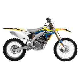 BLACKBIRD Dream Graphic 4 Grafikos rinkinys Suzuki RM-Z450 2008-2017