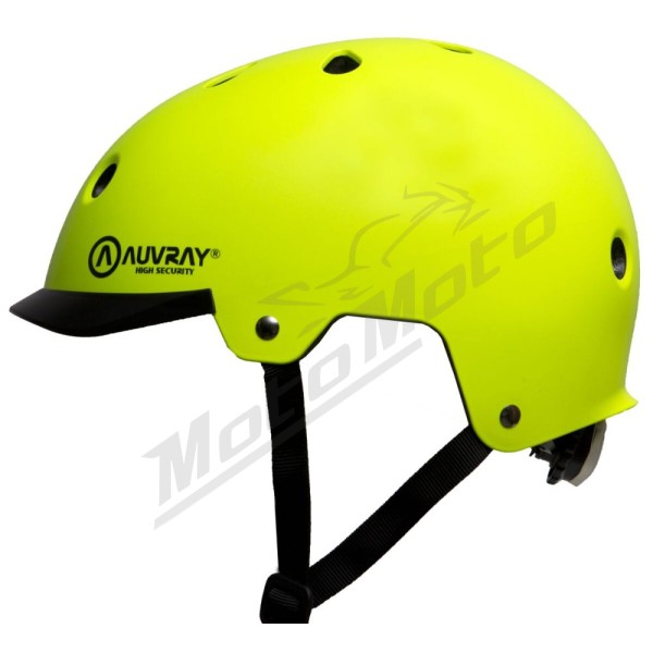Cyclist helmet AUVRAY L yellow