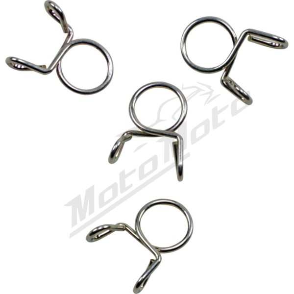 ALL BALLS Fuel Line Clamp Kit Ø9mm 4pcs