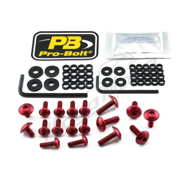 PRO BOLT Aluminium Fairing Bolt Kit for Honda CBR 650cc 14-18