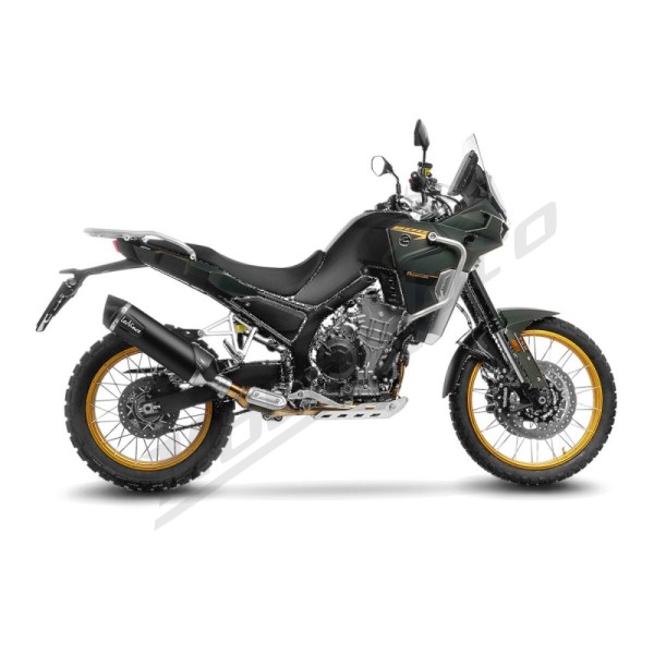 LEOVINCE LV One Evo Black Edition Slip-on Muffler KOVE 800X 24-25