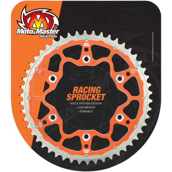 MOTO-MASTER Fusion Dual Rear Sprocket Orange 520 Gas Gas / Husqvarna / KTM / Stark / Triumph 125-701 85-26 