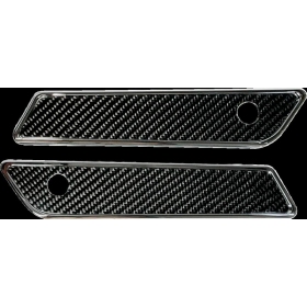 PRO-ONE PERF.MFG. Saddlebag Latch Covers Harley Davidson FLH / FLHR / FLHRXS / FLHTCU / FLHTK / FLHTKSE / FLHX / FLHXSE / FLTRX / FLTRXST 1340-1923 14-23