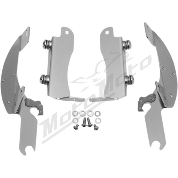 MEMPHIS SHADES METRIC Windshield Trigger-Lock Complete Mount Kit Kawasaki VN 1700 09-14