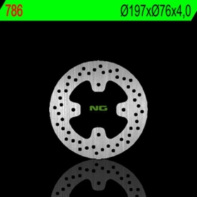 NG BRAKES 786 fiksuotas stabdžių diskas POLARIS PREDATOR 500 02-13