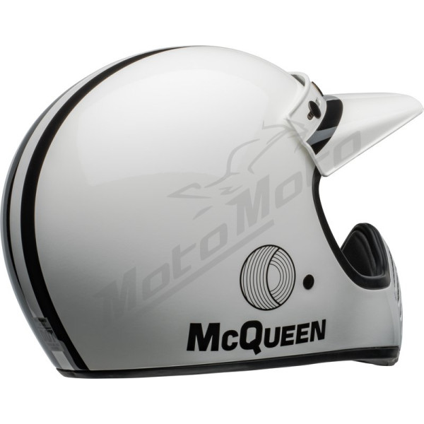BELL Moto-3 Steve McQueen Krosinis šalmas