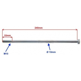 Stud M10 (length 240mm)