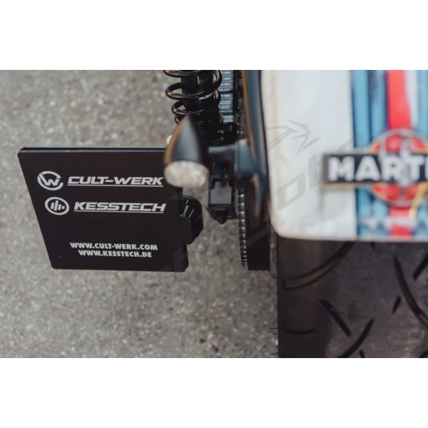 CULT WERK License Plate Holder RH975 Harley Davidson RH 975cc 2022-2026