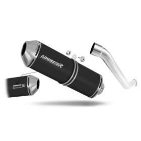 Kawasaki Z750 2004-2006 EU Approved Exhaust Silencer OVR BLACK