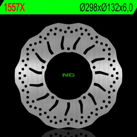 NG Rear Wawe Brake Disc 298X132X6mm Yamaha V-MAX 1700cc 09-17