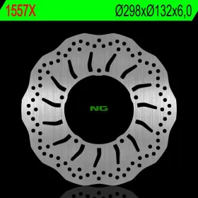 NG Rear Wawe Brake Disc 298X132X6mm Yamaha V-MAX 1700cc 09-17