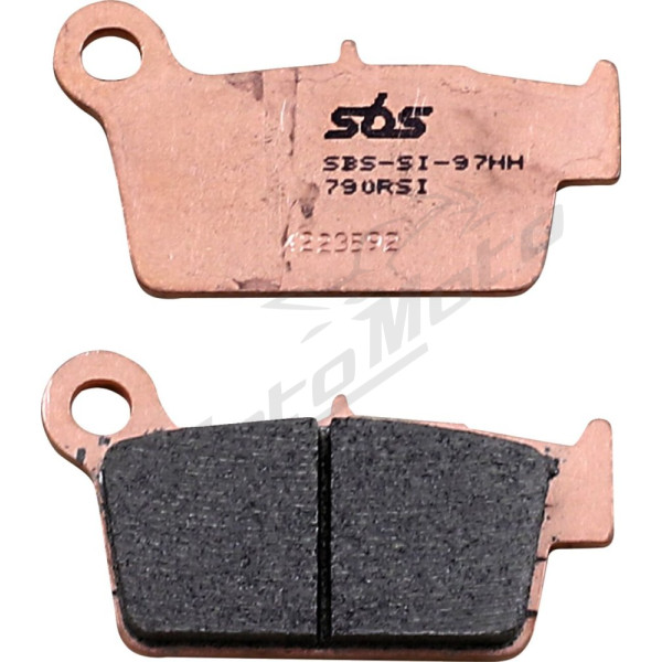 SBS RSI Offroad Racing 790RSI Sintered Brake Pads Aprilia / Beta / Fantic / GasGas / Hm Moto / Kawasaki / Sherco / Suzuki / TM Racing / Yamaha / Zero 125-550cc 01->