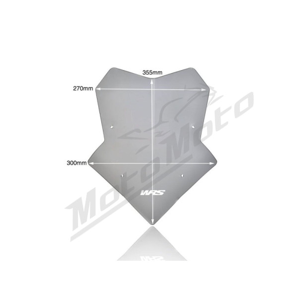 WRS YA005FS SPORT Windscreen Dark Smoke Yamaha MT-09 900cc 18-24