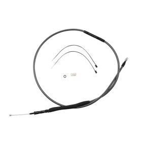 MAGNUM SHIELDING Polished Karbon Fiber Clutch Cable Harley Davidson FLS / FLSTC / FLSTFB / FLSTN / FXSB 1690 15-17 169.5cm