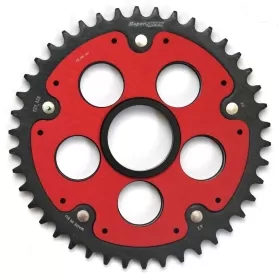 Supersprox Edge Rear Sprocket Ducati 1098 / 1198 39teeth Red