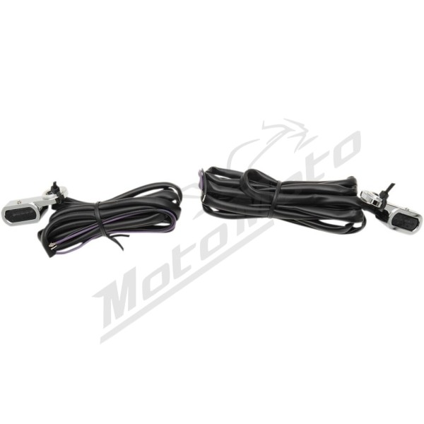 DRAG SPECIALTIES LED Handlebar Marker Lights ​​​​​​​Harley Davidson FLHTCU / FLHTCUL / FLHTK / FLHTKL / FLHTKSE / FLHX 1250-1800cc 09-17