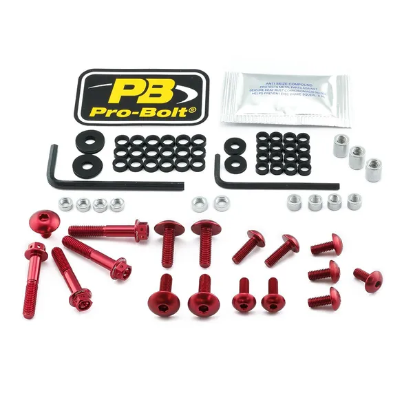 PRO BOLT Aluminium Fairing Bolt Kit for Suzuki GSX 1250cc 11-16