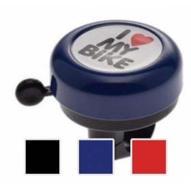 BICYCLE BELL Ø55mm „I LOVE MY BIKE“