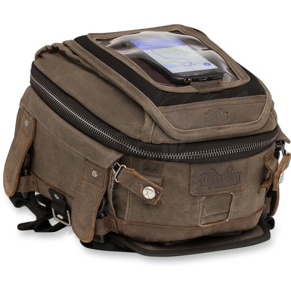 BURLY BRAND Voyager Tank/Tail Bag Brown