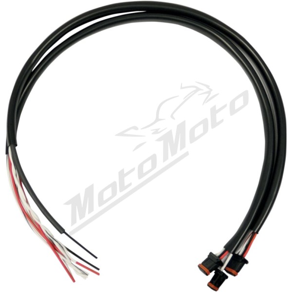 LA CHOPPERS Handlebar Extension Wiring Kit 51cm Harley Davidson 883-1800 11-19