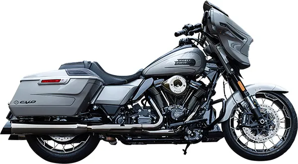 S&S CYCLE 4-1/2" MK45 Performance Slip-On Mufflers Harley Davidson FLH / FLHFB / FLHR / FLHRC 1750-1977cc 17-25