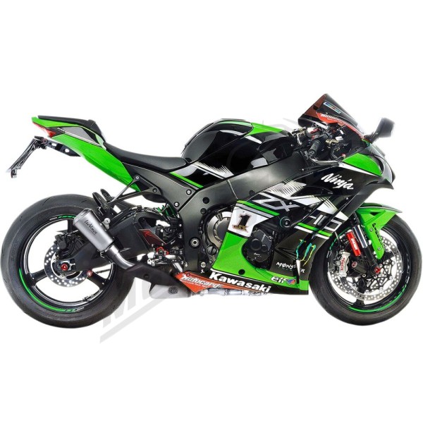 LEOVINCE LV-10 Titanium Slip-On Muffler KAWASAKI ZX-10R 16-25